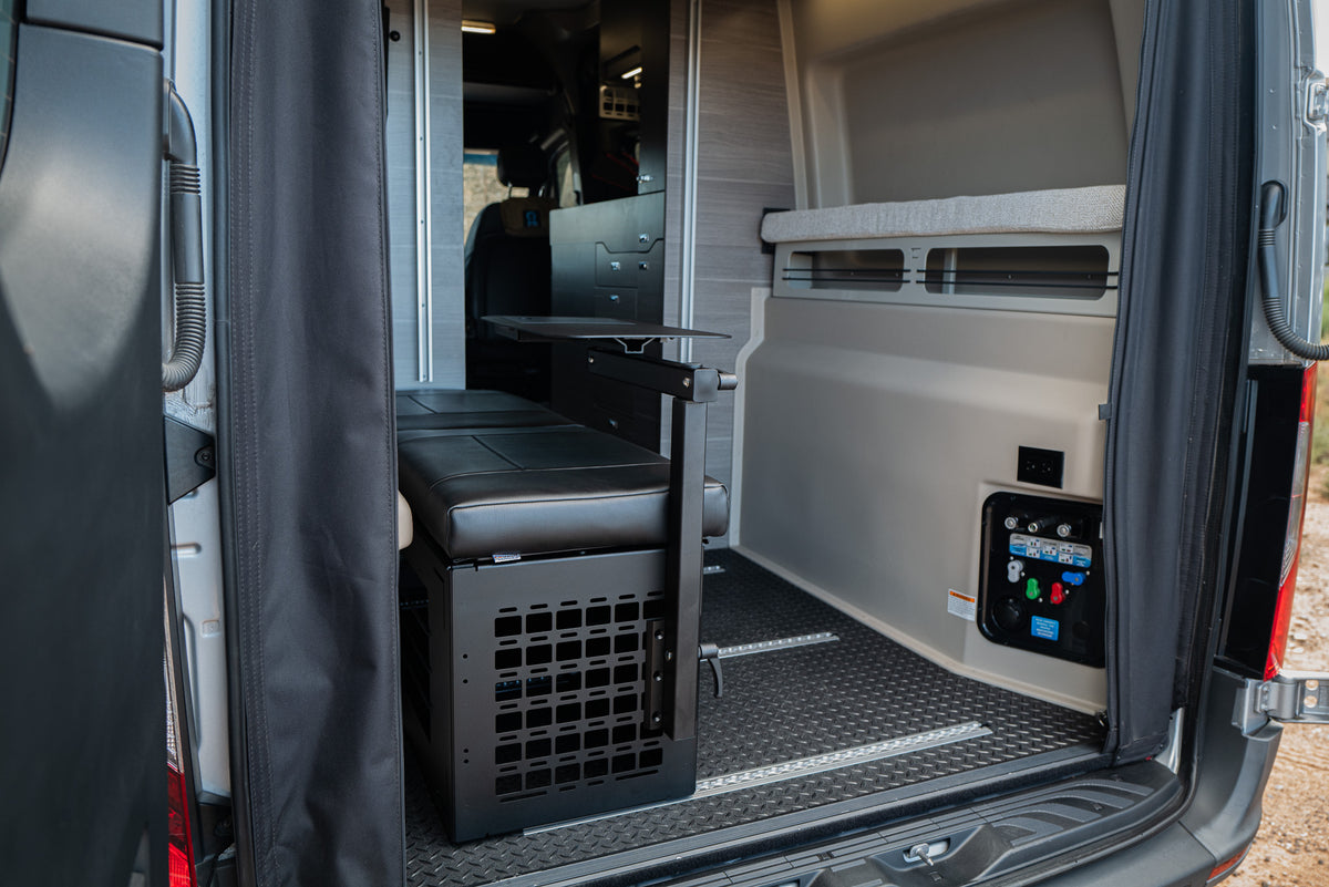 GLSS™ Summit – Garage Lounge Storage System | Jayco Terrain / Entegra Launch