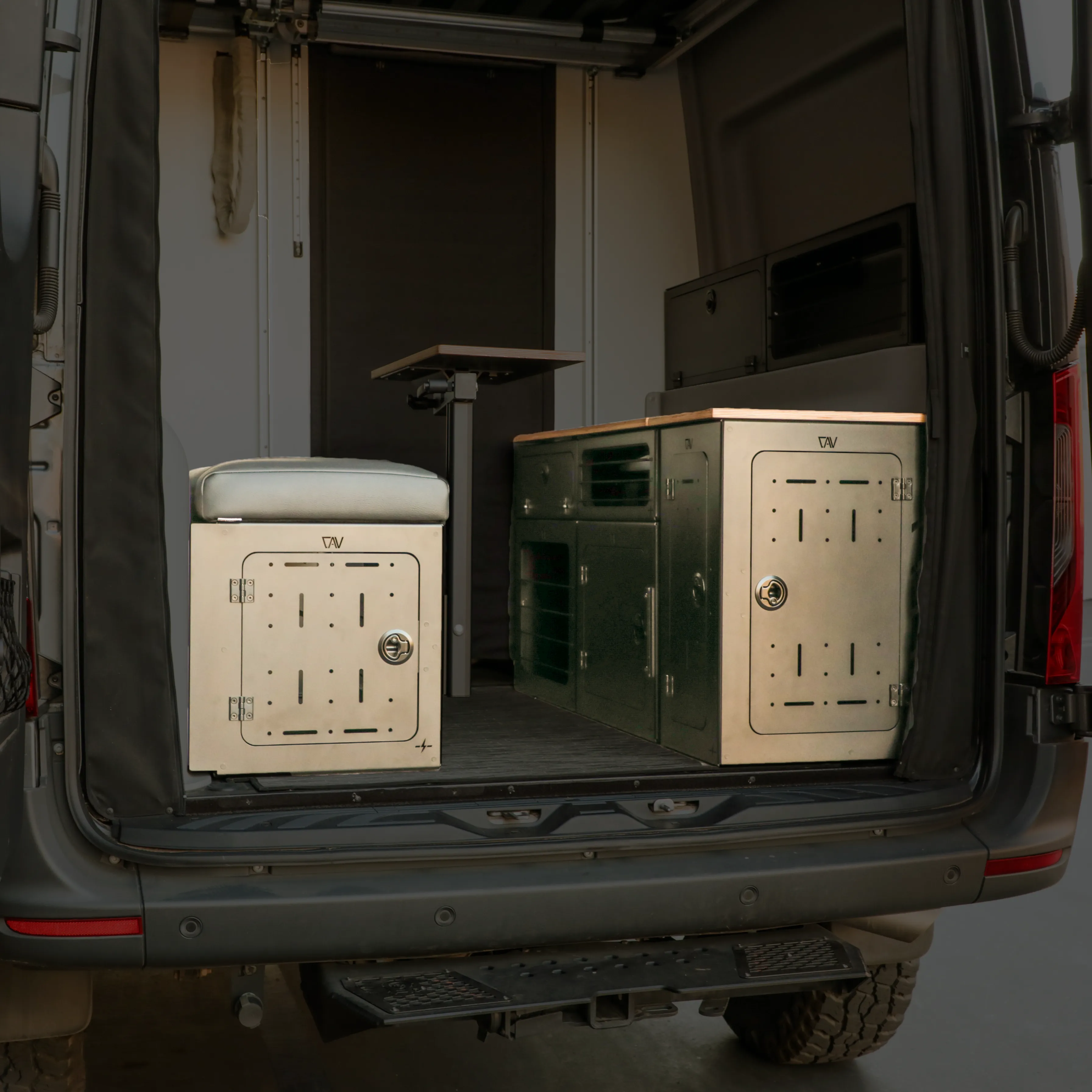 GLSS™ Driver and Passenger PRO – Storage System Set For Winnebago Revel '21 - '24