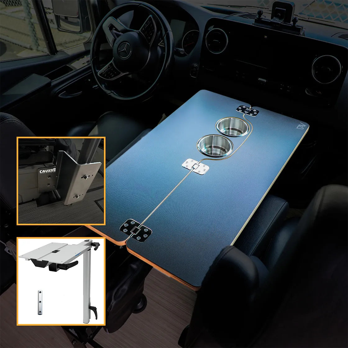 Signature Tables™: Premium Folding Van Tables for Lagun Systems