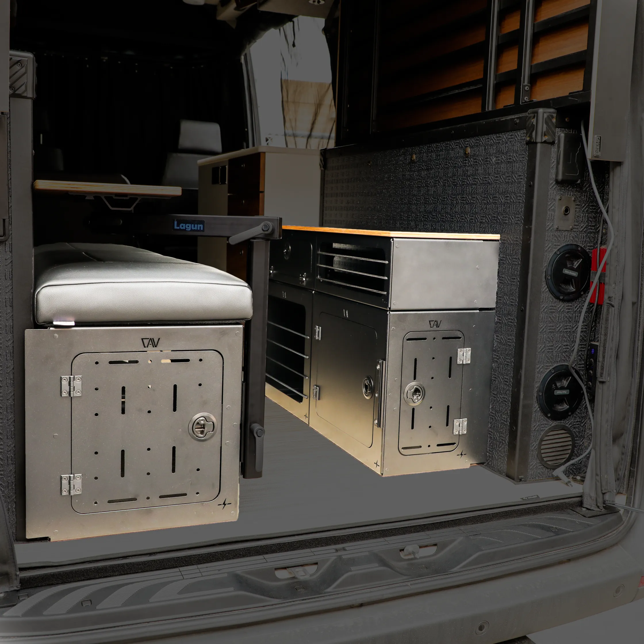 GLSS™ Driver and Passenger PRO – Storage System Set For Storyteller Overland Mode