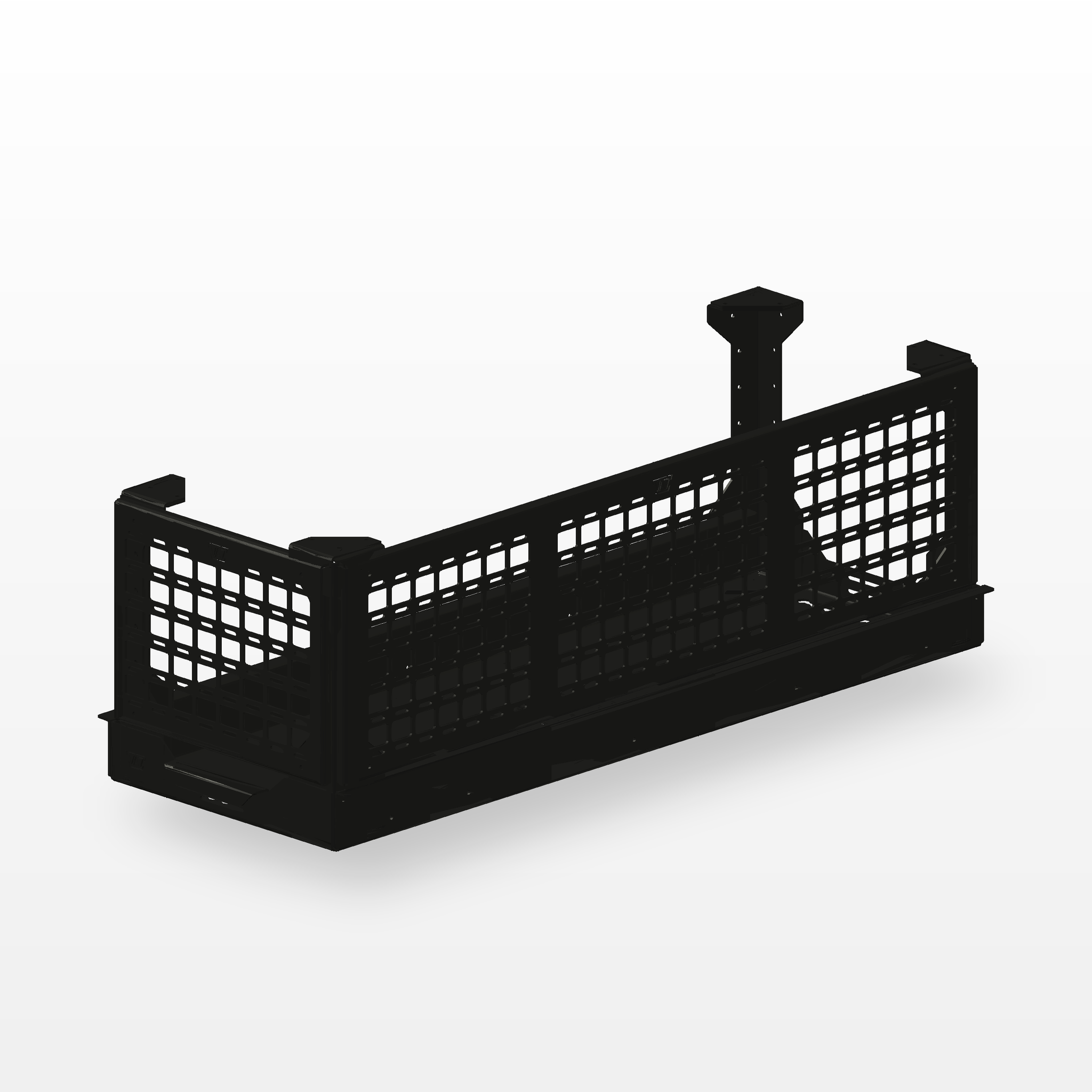 Garage Edition Combination Black Render — Slide Tray + Side + End MOLLE