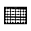 Cargo Tray System Pro - Molle Panel (22" Slide) - Straight-On Black Render