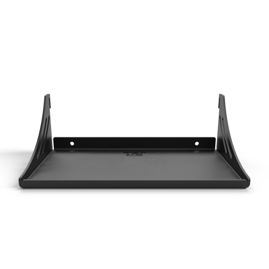 CAV MOLLE Tray - 7 Squares black front shelf view