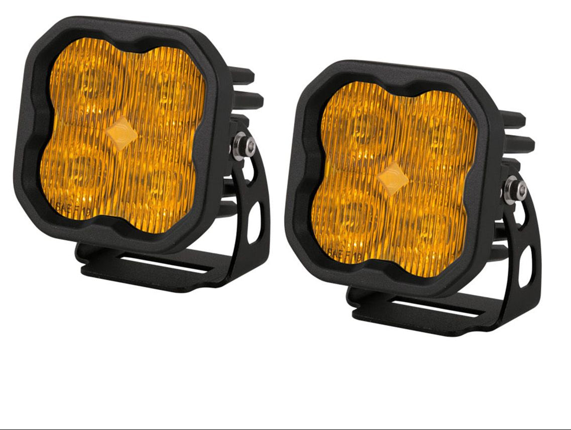 diode dynamics ss3 max combo standard yellow pair.3" light pod led