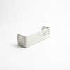 White CAV MOLLE panel shelf with slotted sides, shown on a plain background.