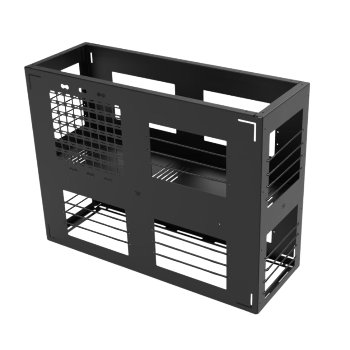 gss lite canyon adventure vans for storyteller storage with shelf and bungees molle panel