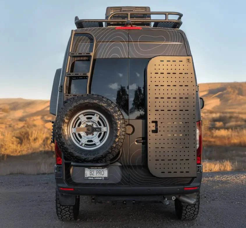 Sprinter Bike Rack and Box Carrier : Rear Door B2 Pro