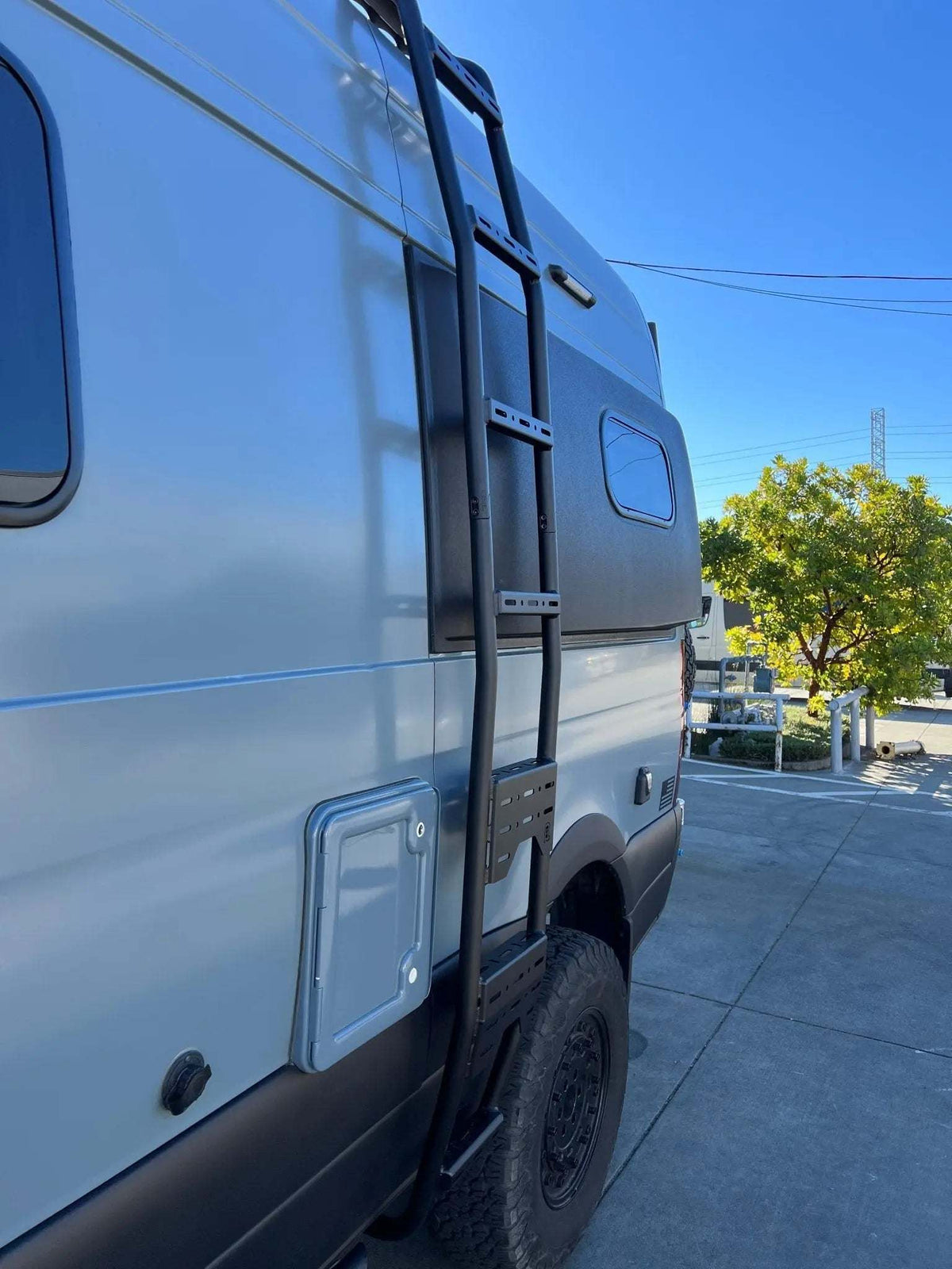 OWL Explorer Sprinter Side Ladder for 2020+ High Roof Vans
