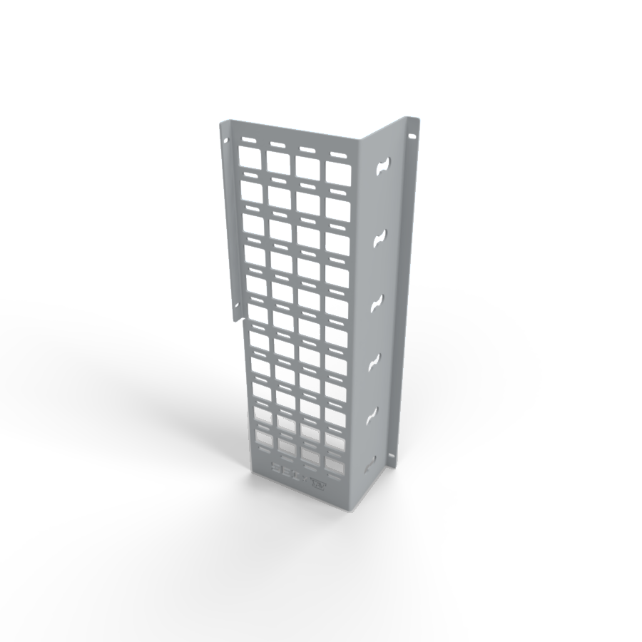 Rossmonster Corner MOLLE Panels - Grey product render