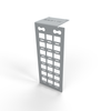 Rossmonster Entryway MOLLE Panel - Grey product render