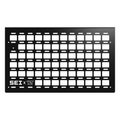 Rossmonster Nightstand MOLLE Panel - Black front-on product render