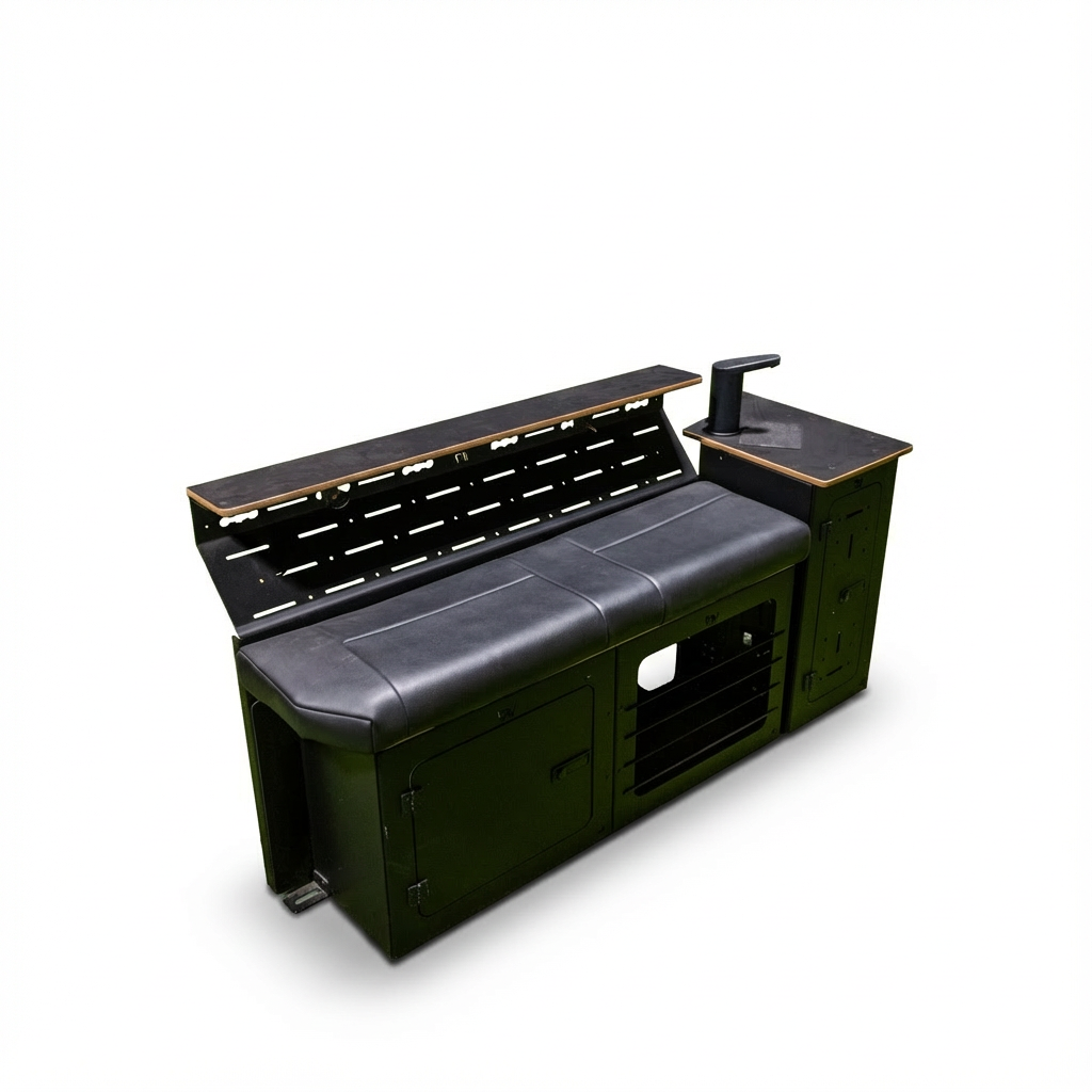 GLSS Passenger PRO seat with built-in H2O box for 20212024 Revel van