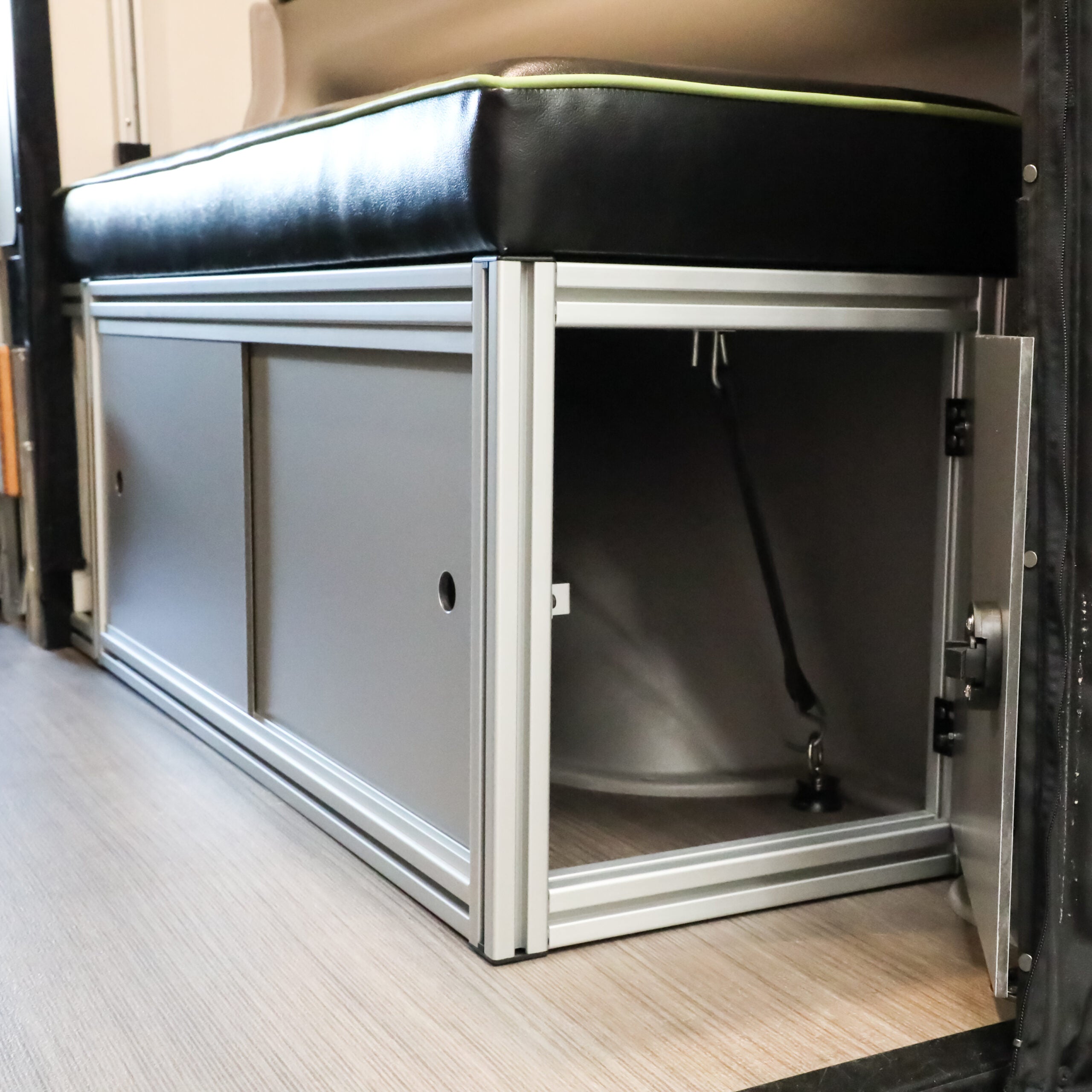 The 2018/2019/2020 GLSS™ GARAGE LOUNGE STORAGE SYSTEM made for the REVEL Patent Pending