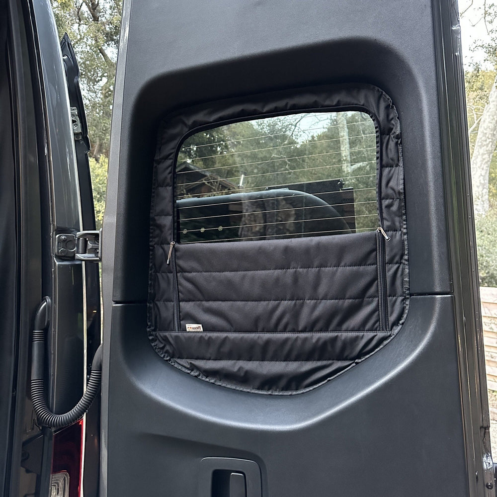 CLIMA-SHADE Insulated Rear Window Covers for 2019+ Sprinter Vans