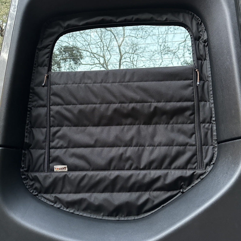 Dual Cab Rear Window Protector CLIMA-SHADE Insulated Rear Window Covers for 2019+ Sprinter Vans