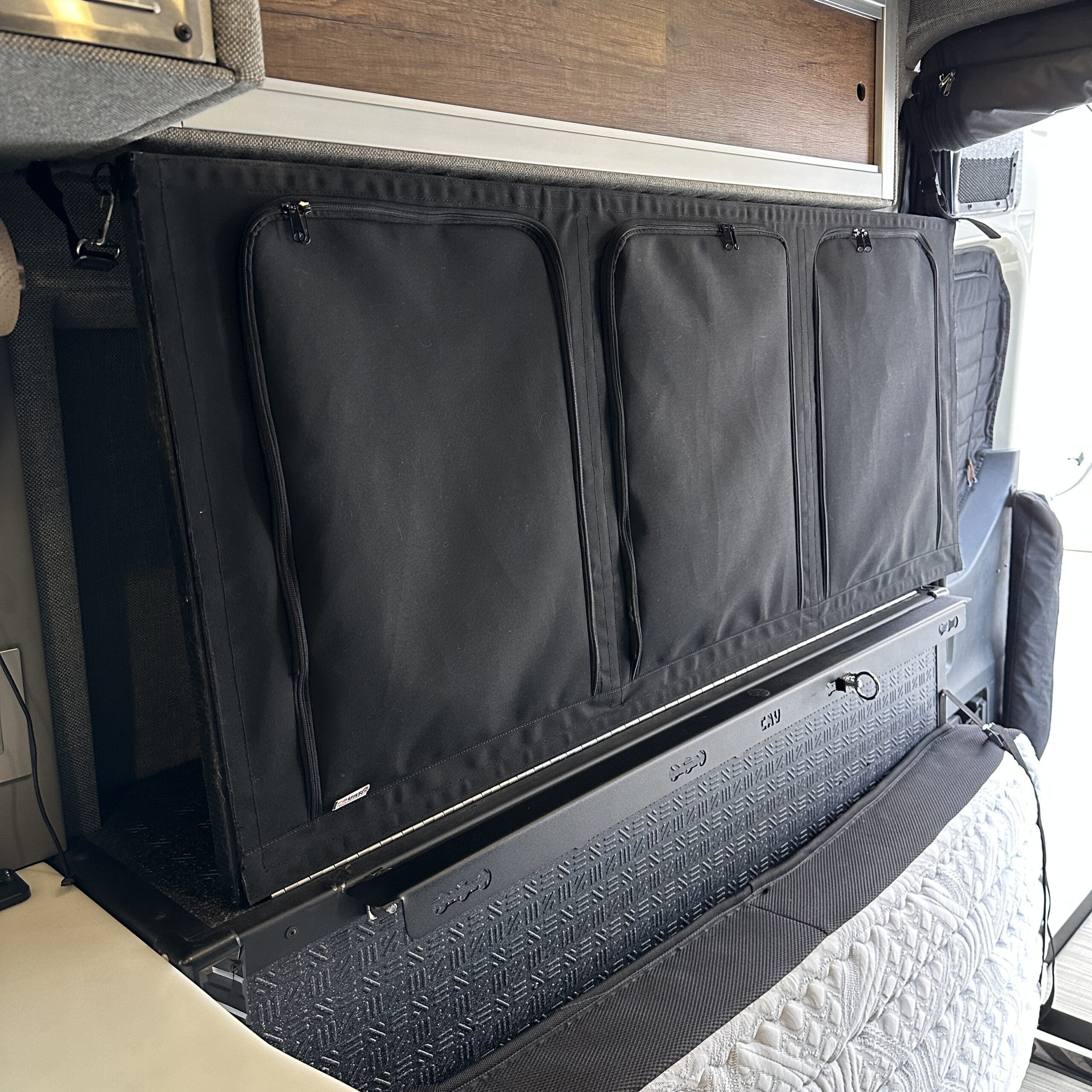 Under Bed Zippered Covers - Passenger Side