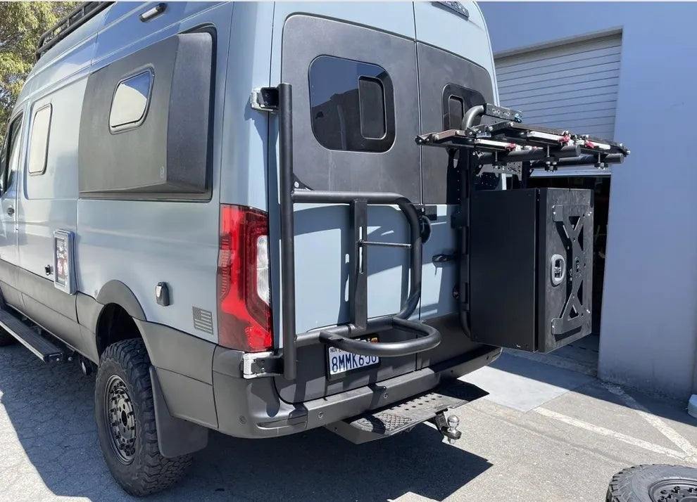 OWL EXPEDITION TIRE CARRIER FOR SPRINTER VAN 2019+ SPRINTER & 2020+ REVEL/STORYTELLER VS30